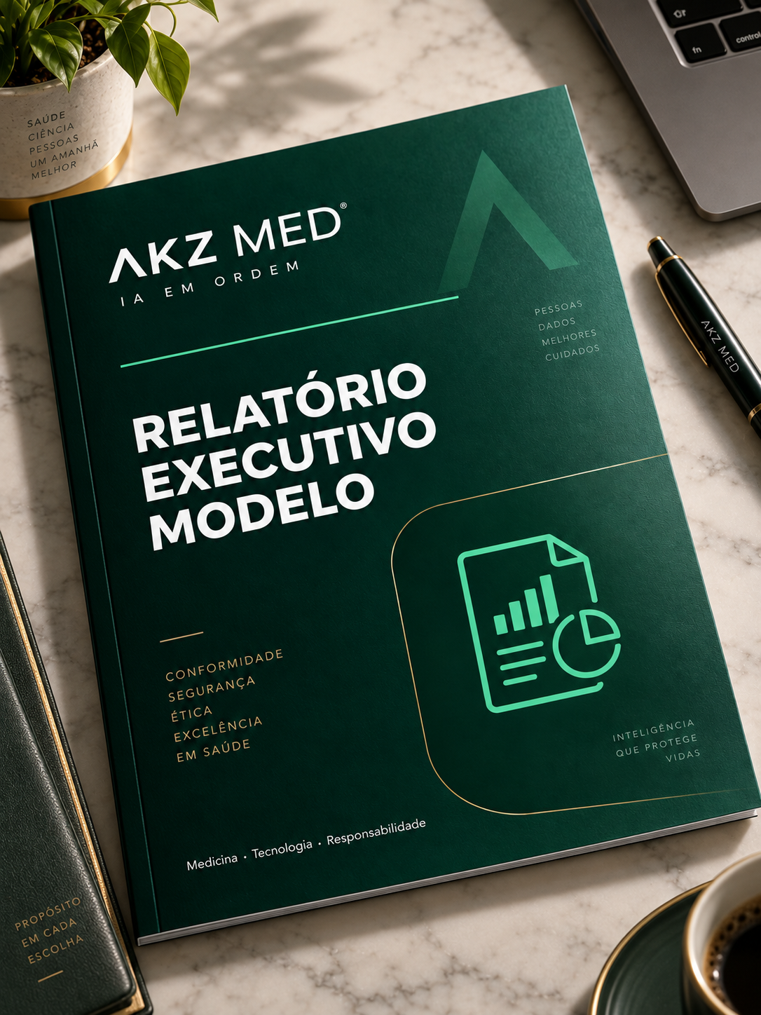Capa do Relatório Executivo Modelo